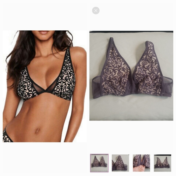 BUY 1 GET 1 FREE VICTORIA SECRET VELVET BRA - Picture 1 of 9
